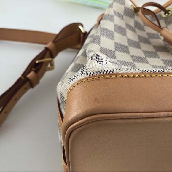 Louis Vuitton Noe BB Damier Azur Shoulder Bag - Picture 5 of 13